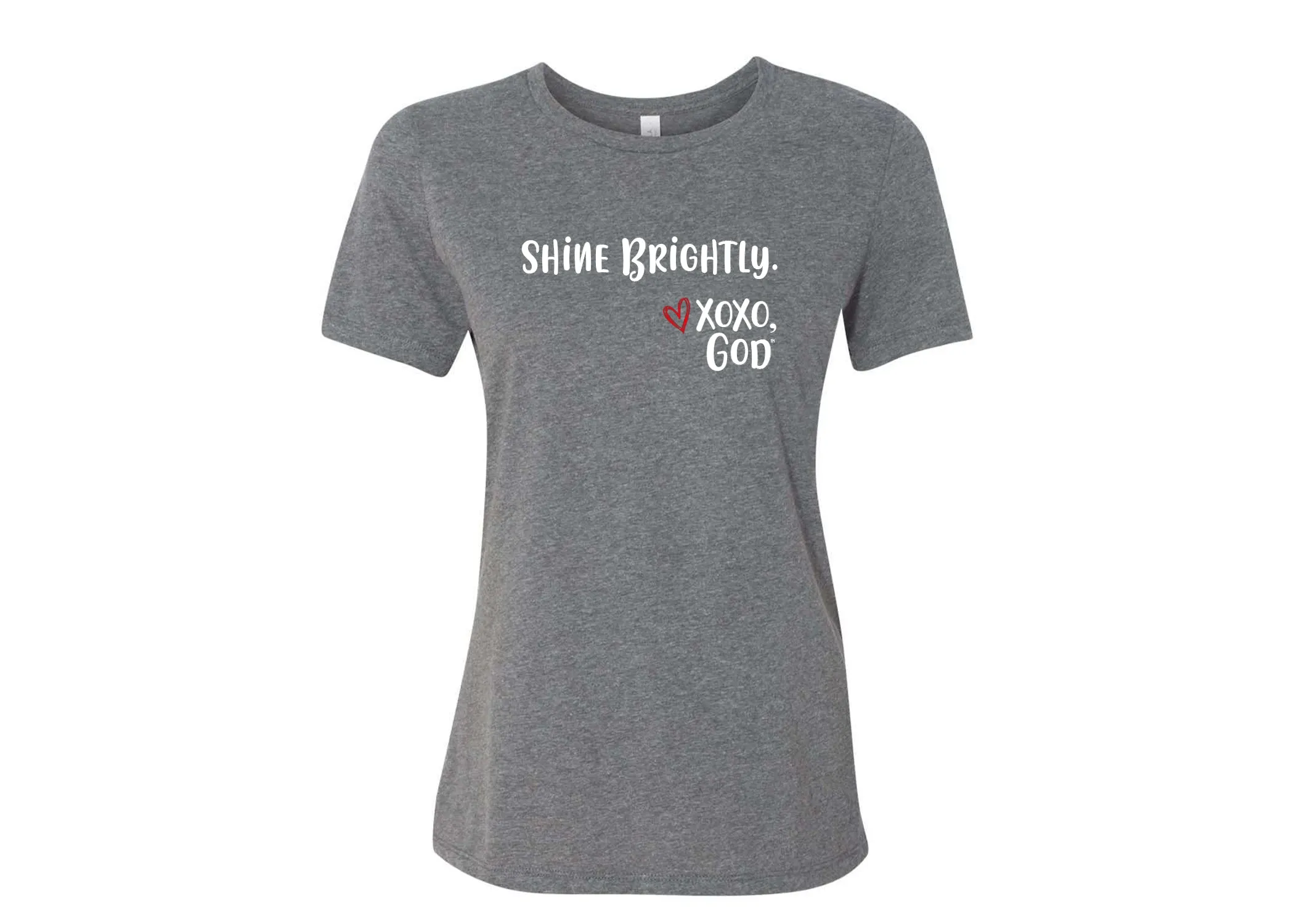 Women's Relaxed Tee - Shine Brightly!