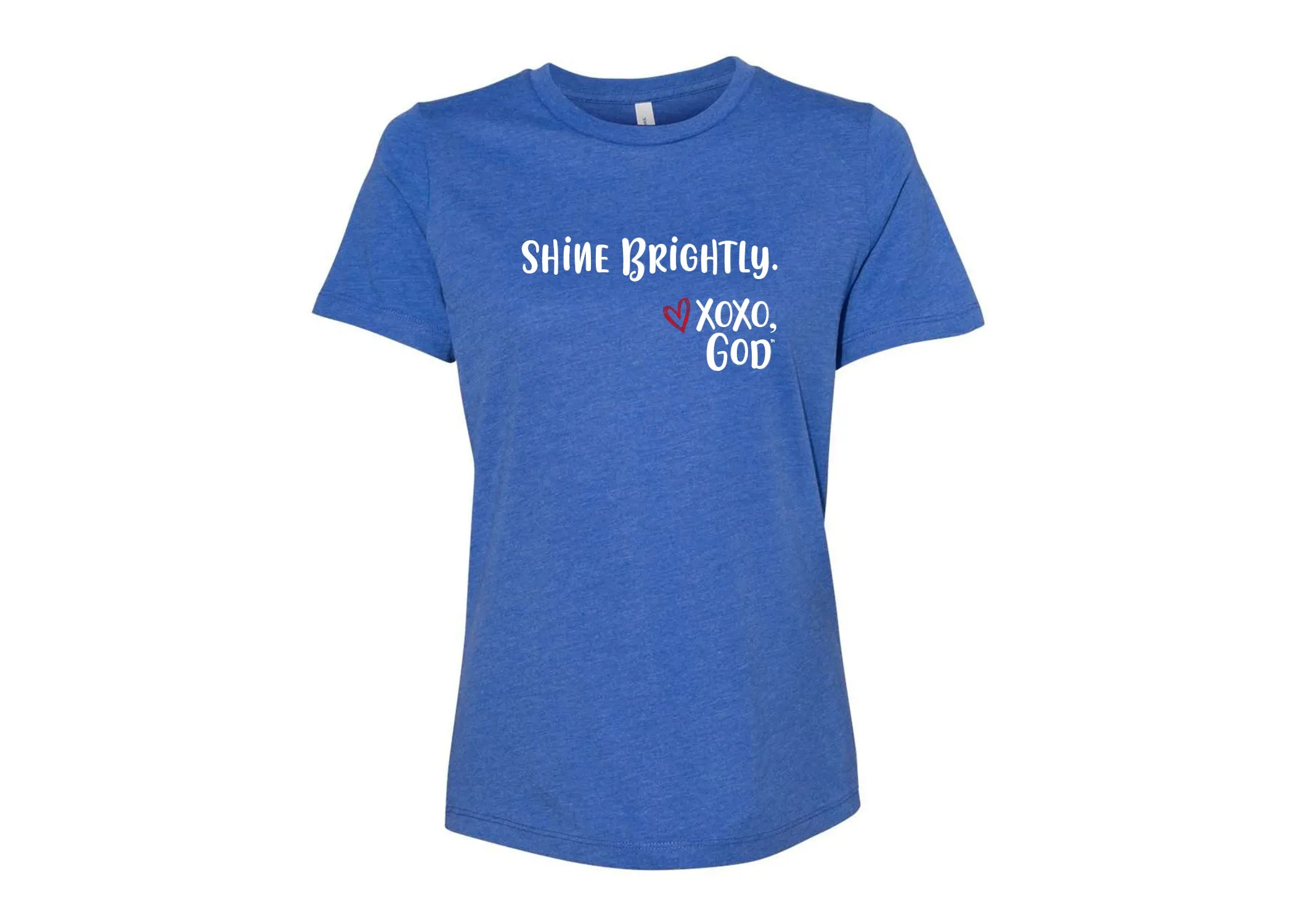 Women's Relaxed Tee - Shine Brightly!