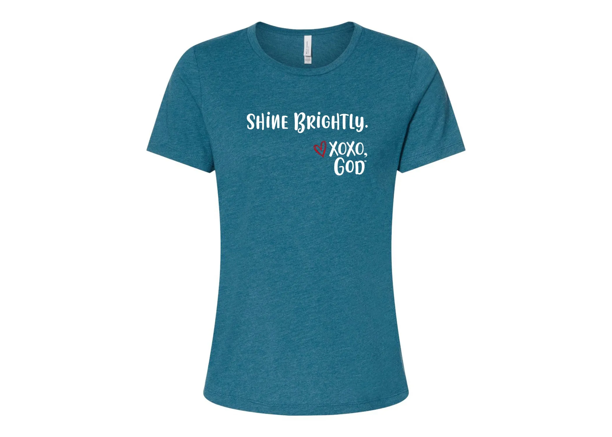 Women's Relaxed Tee - Shine Brightly!