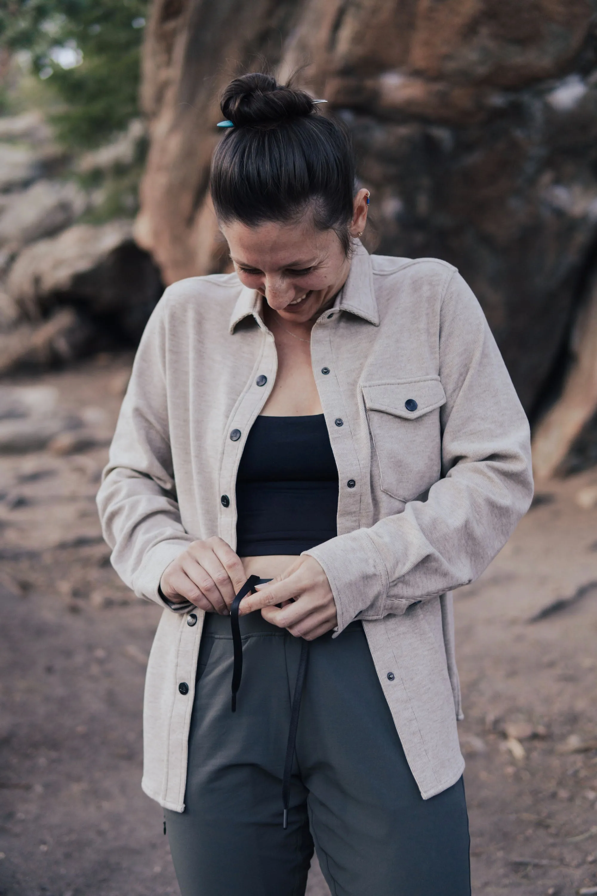 Women's Sherman Fleece Button Up