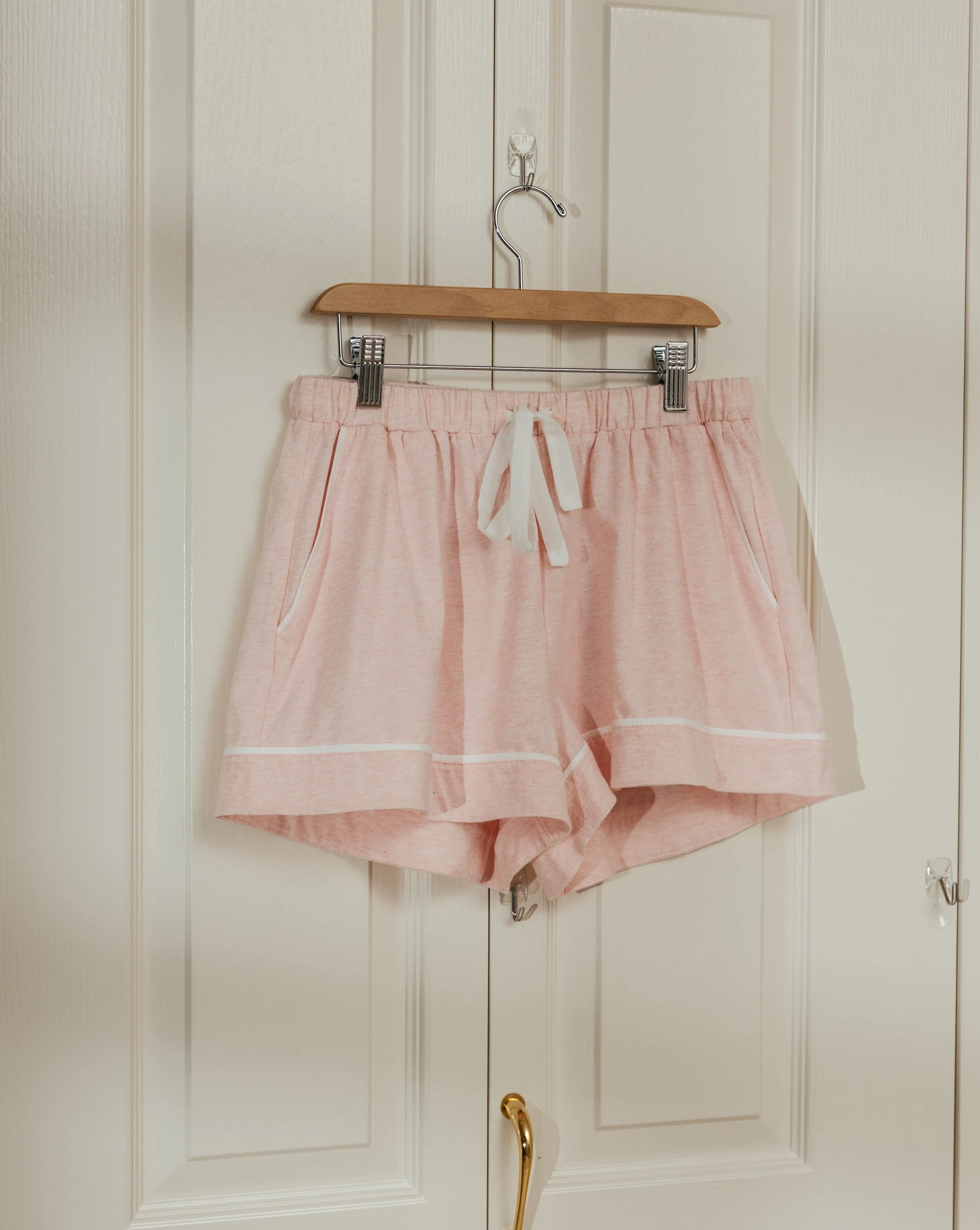 Women's Short-sleeved Loungewear Set (Pack of 2, top & bottom)