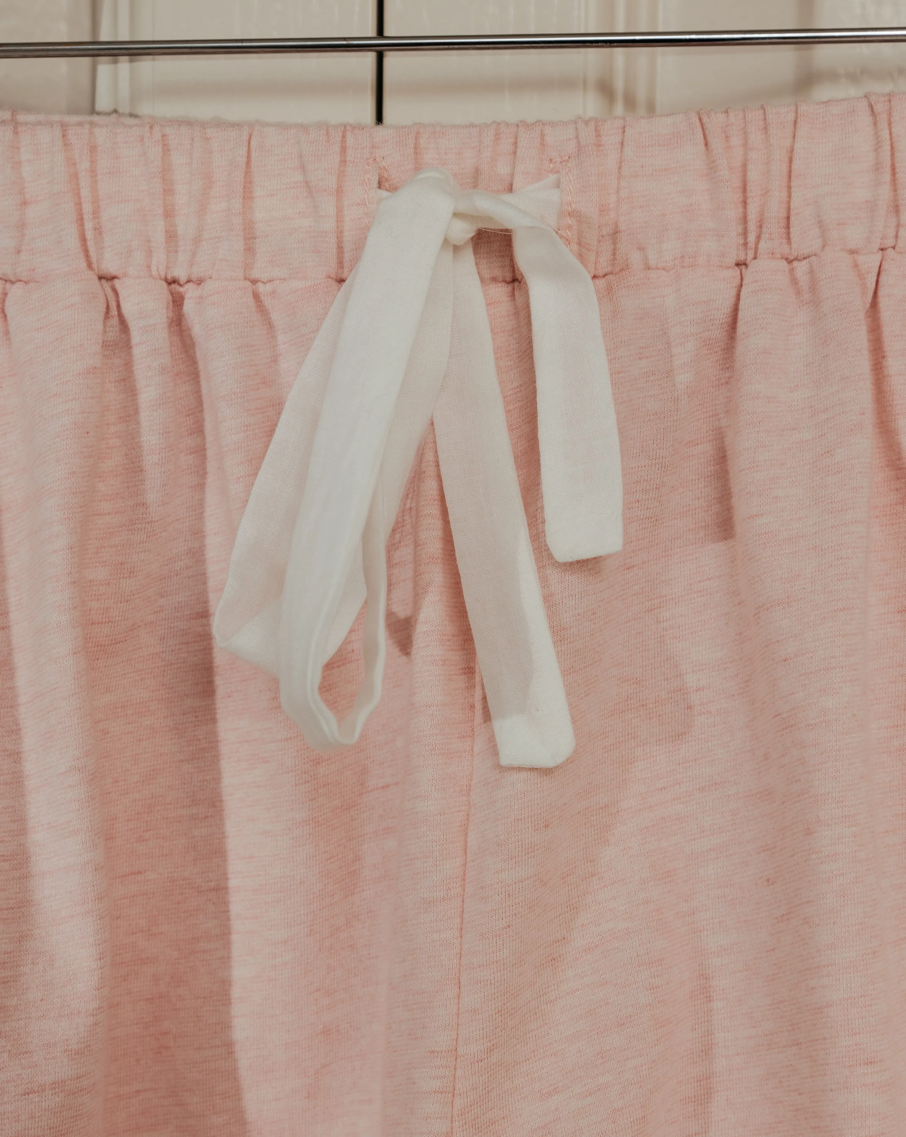Women's Short-sleeved Loungewear Set (Pack of 2, top & bottom)