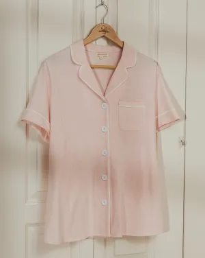 Women's Short-sleeved Loungewear Set (Pack of 2, top & bottom)
