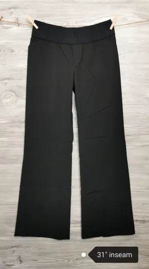 WOMENS SIZE 10R - GAP MATERNITY, Perfect Trouser, Stretch Pants, Underbelly Panel EUC B5