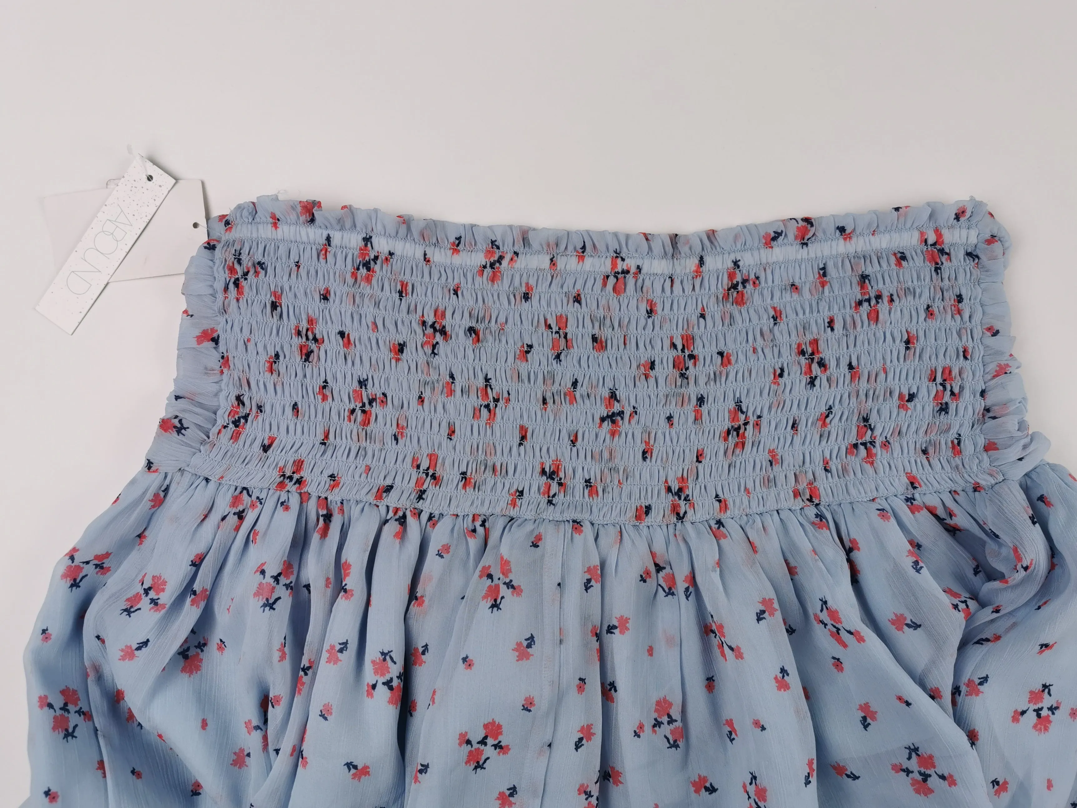 WOMENS SIZE LARGE or TEEN GIRL - ABOUND, Lightweight Flirty Floral Skirt NWT B34