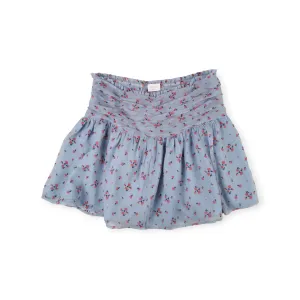 WOMENS SIZE LARGE or TEEN GIRL - ABOUND, Lightweight Flirty Floral Skirt NWT B34