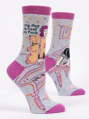 Women's Socks My Dog Is Cool As Fuck