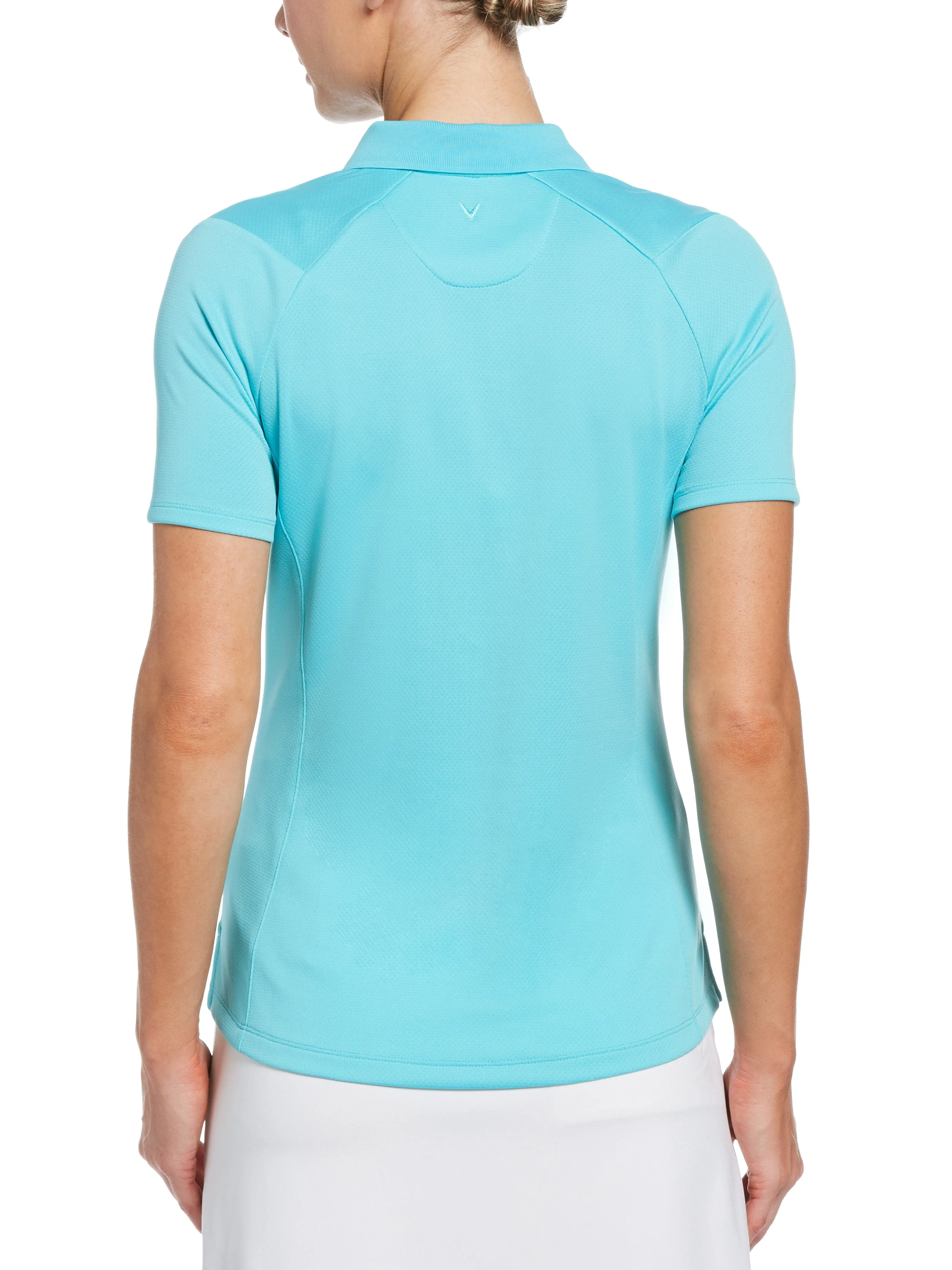 Womens Solid Swing Tech™ Polo