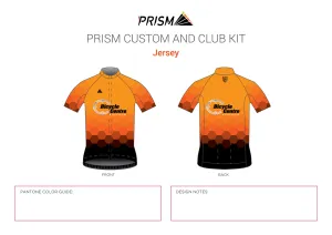 Women's Spring Classics Jersey - With Race Number Pocket HVBC sunrise