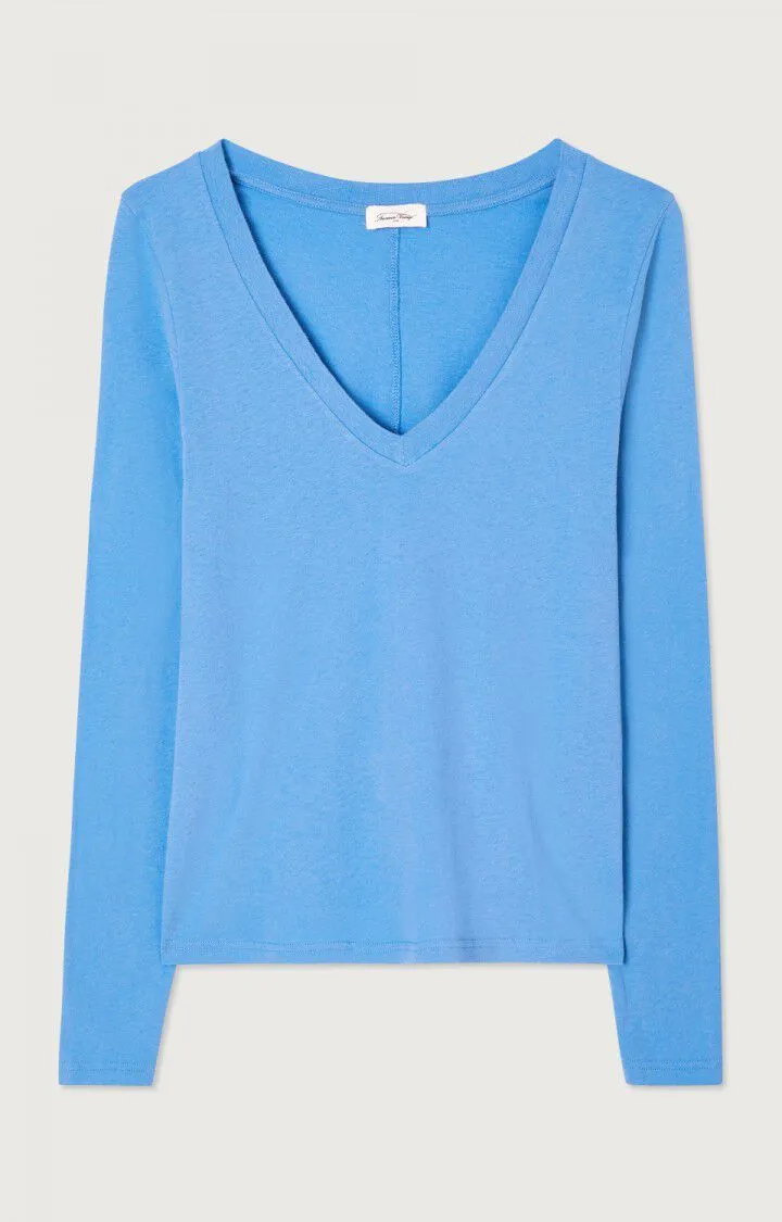 WOMEN'S T-SHIRT LS GAMIPY - BALTIC
