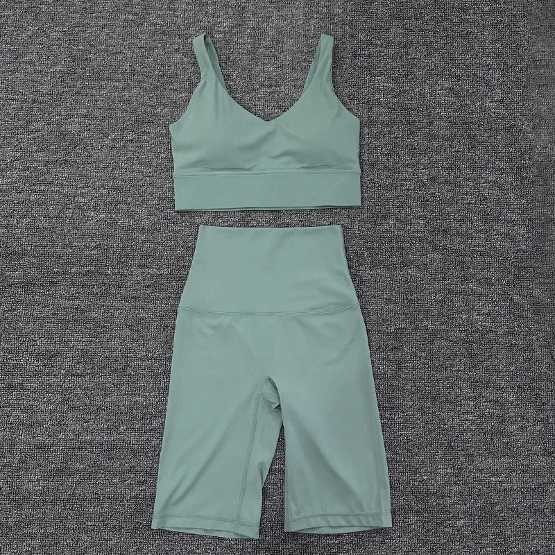 Women's Tracksuit -Sports Bra Gym Yoga