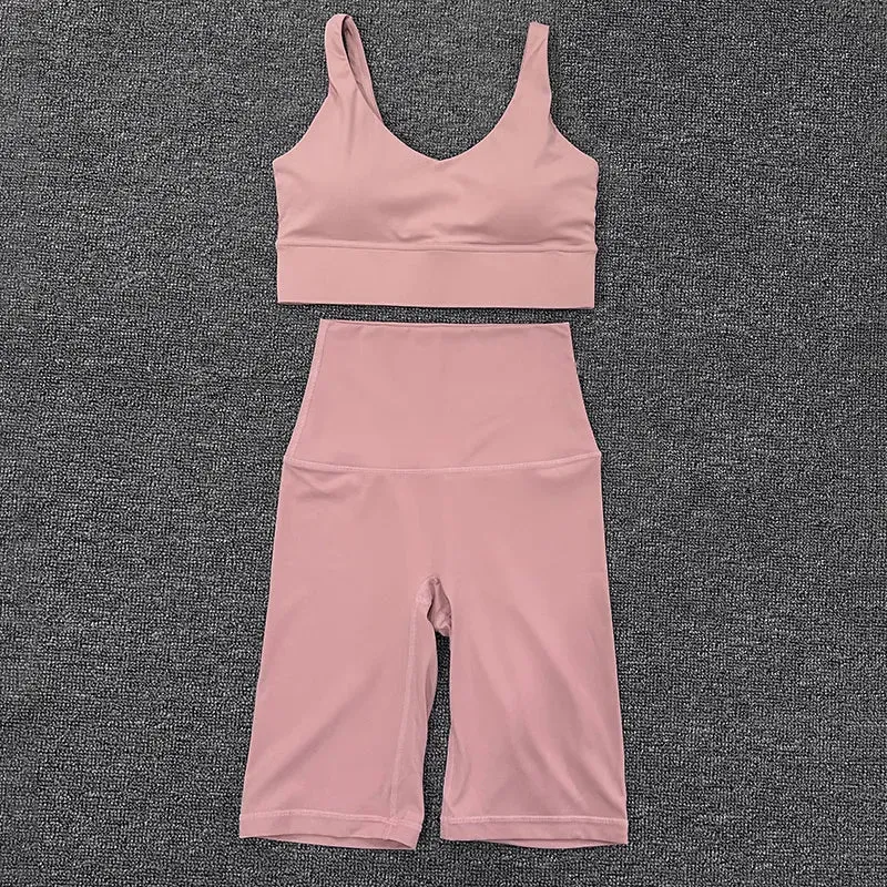 Women's Tracksuit -Sports Bra Gym Yoga