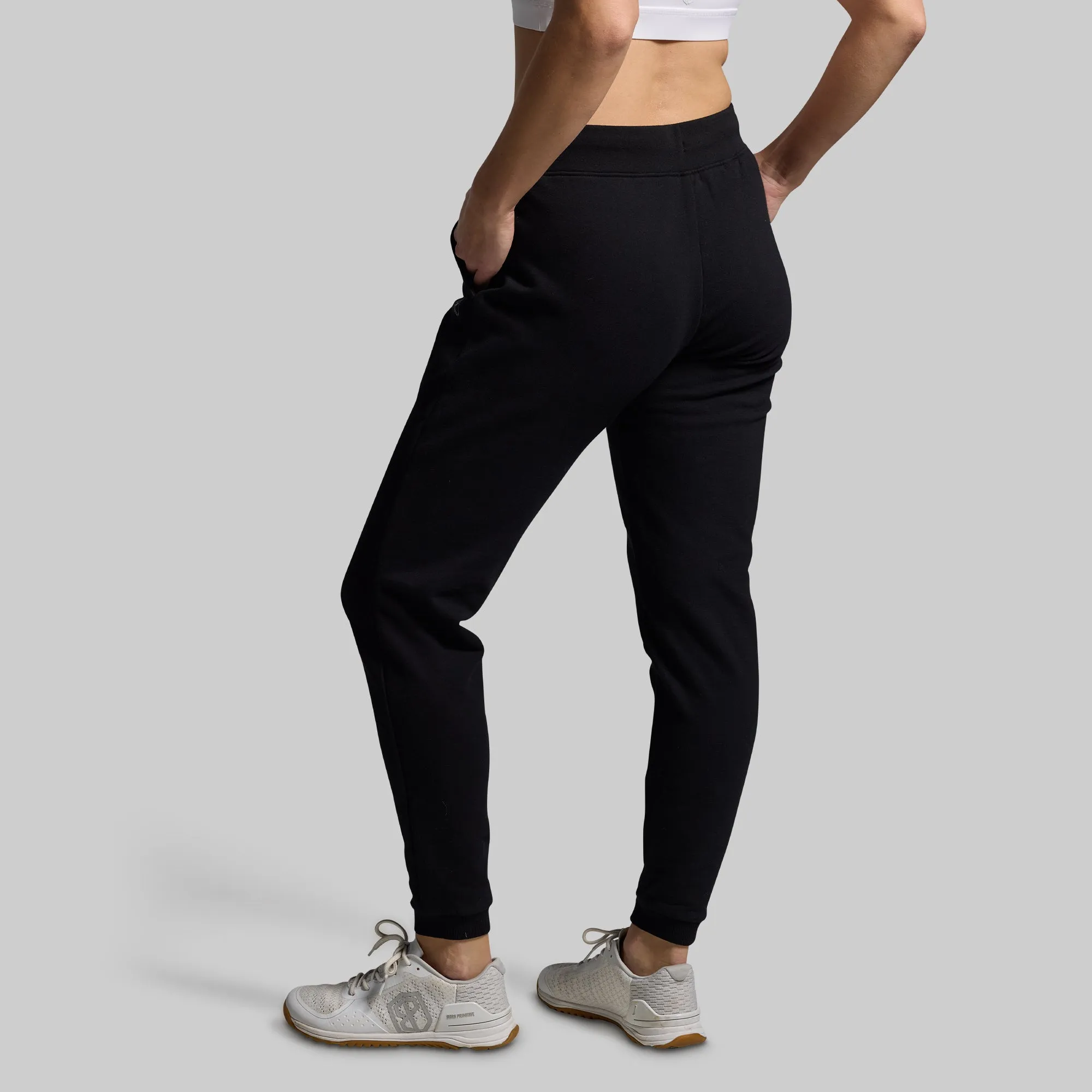 Women's Unmatched Jogger Set (Black)
