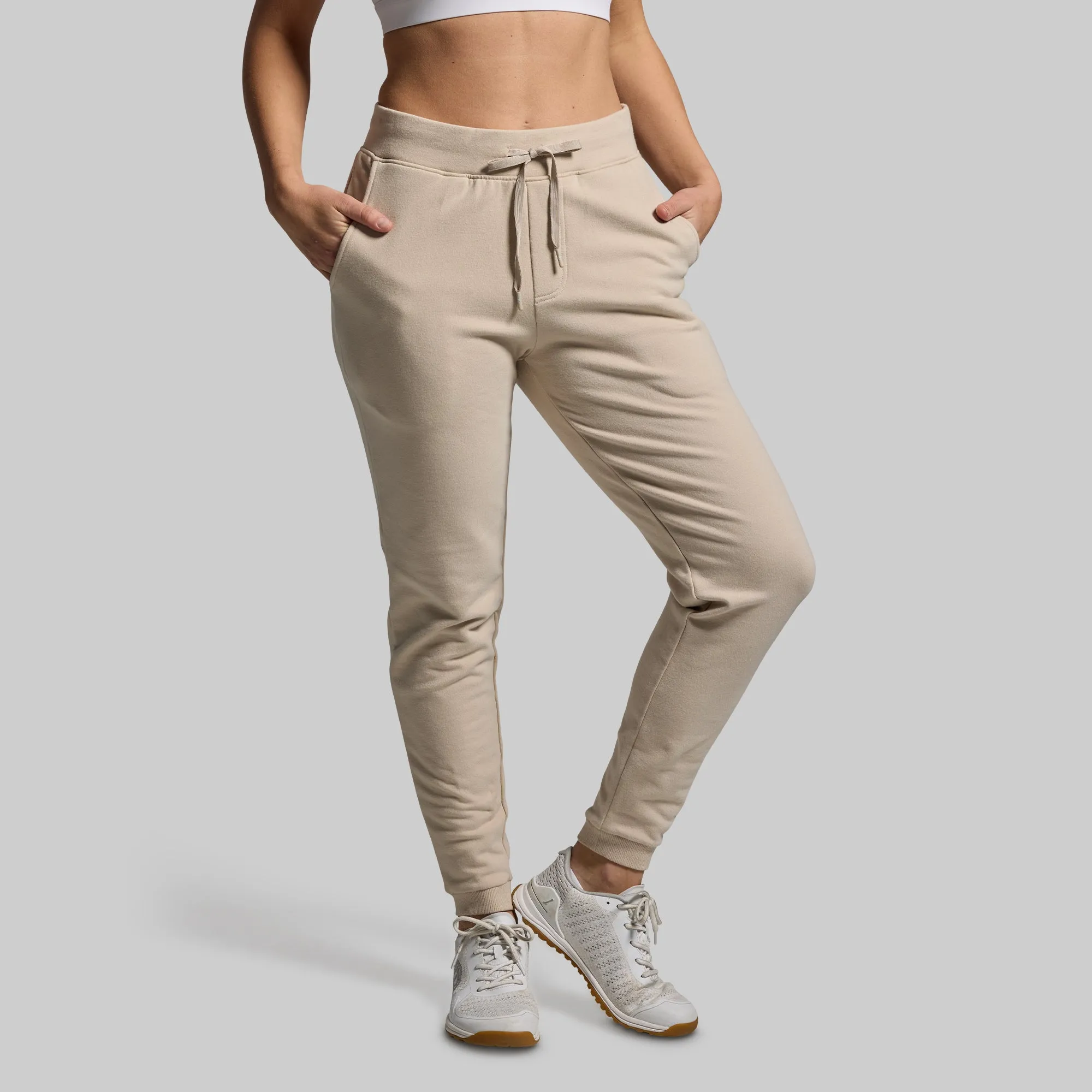 Women's Unmatched Jogger Set (Pumice)