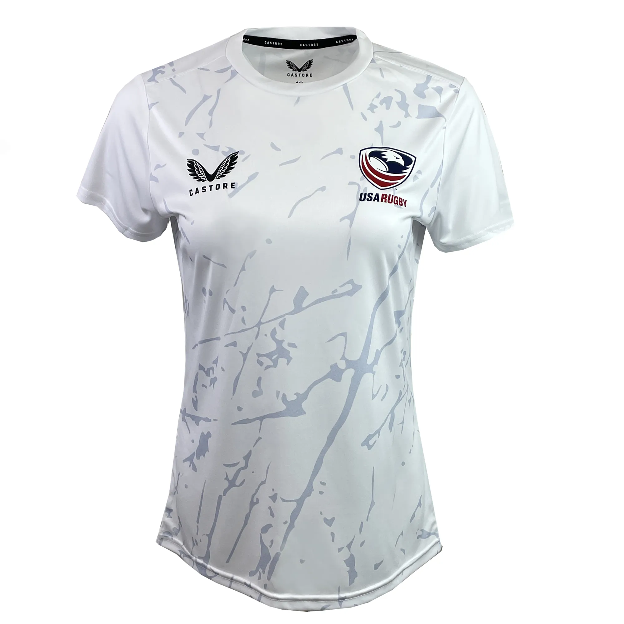 Women's USA Rugby Printed Training Tee by Castore