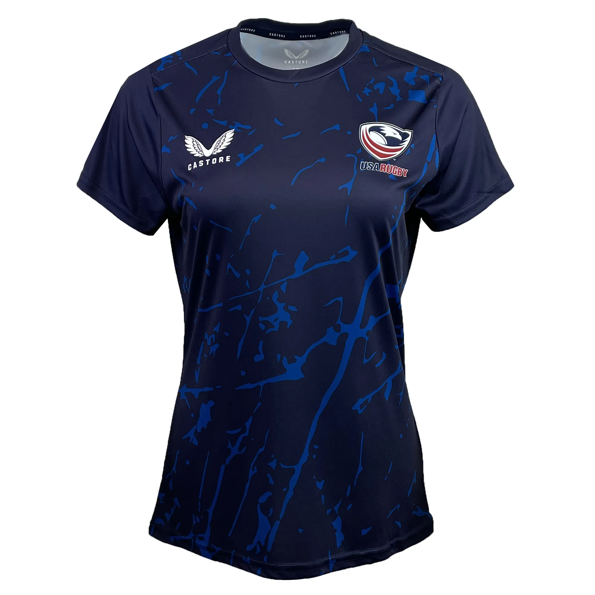 Women's USA Rugby Printed Training Tee by Castore