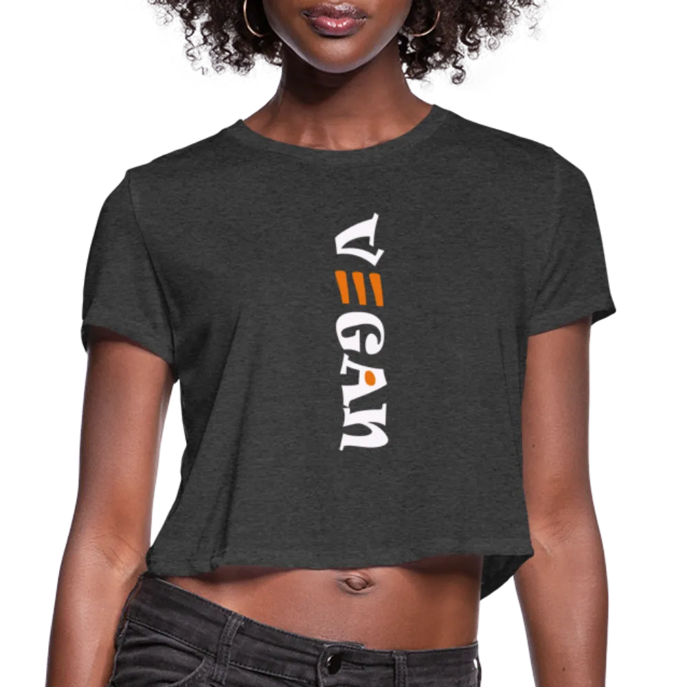 Women's Vegan Cropped T-Shirt