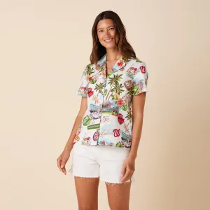 WOMEN'S WASHINGTON NATIONALS SCENIC CAMP SHIRT