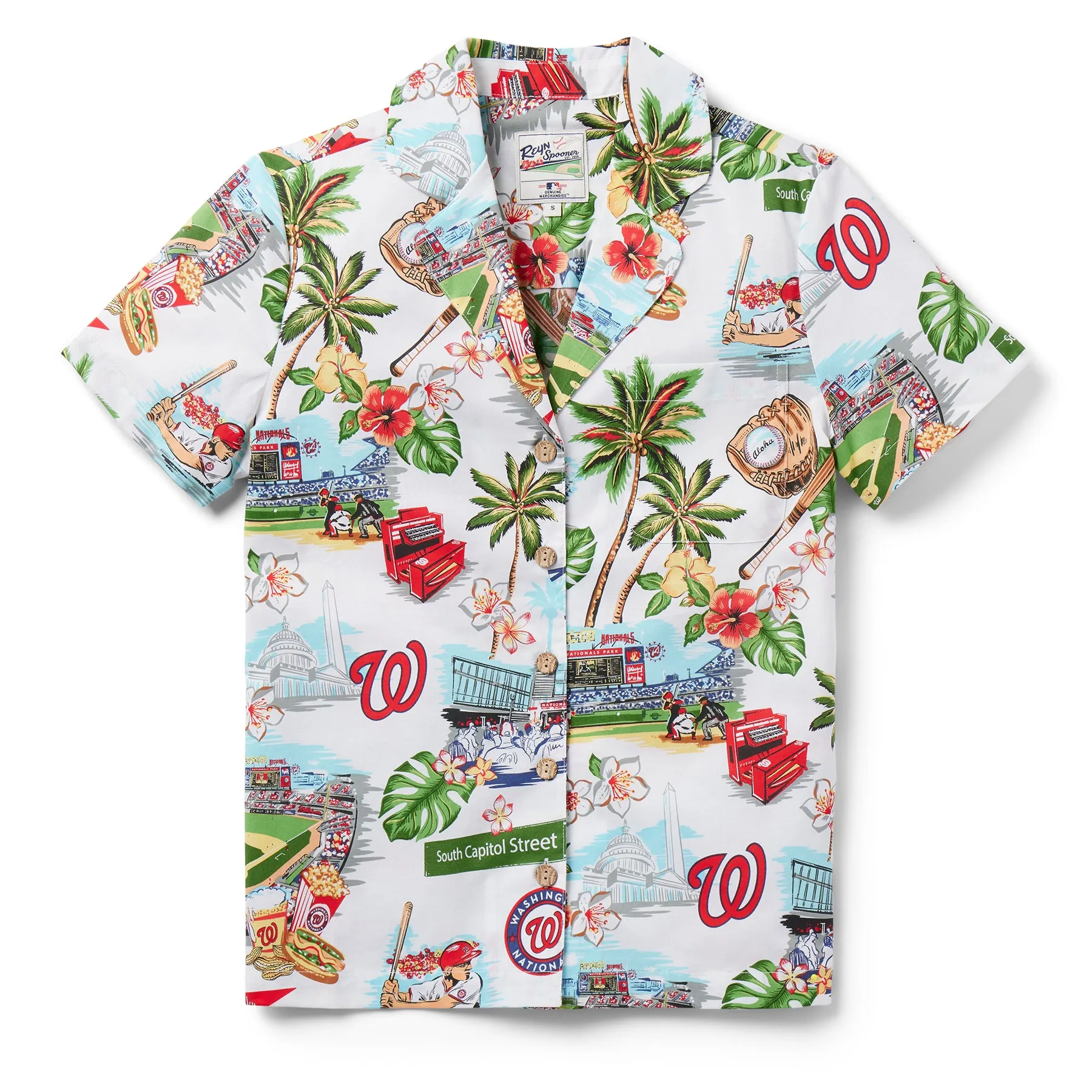WOMEN'S WASHINGTON NATIONALS SCENIC CAMP SHIRT