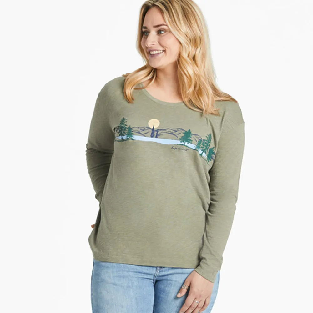 Women's Water Vista Long Sleeve Slub Tee - 115207