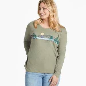 Women's Water Vista Long Sleeve Slub Tee - 115207