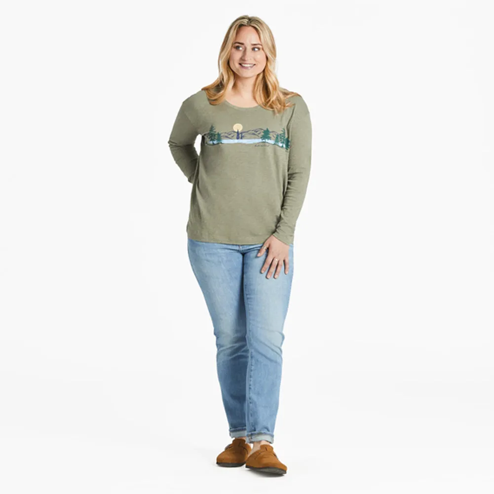 Women's Water Vista Long Sleeve Slub Tee - 115207