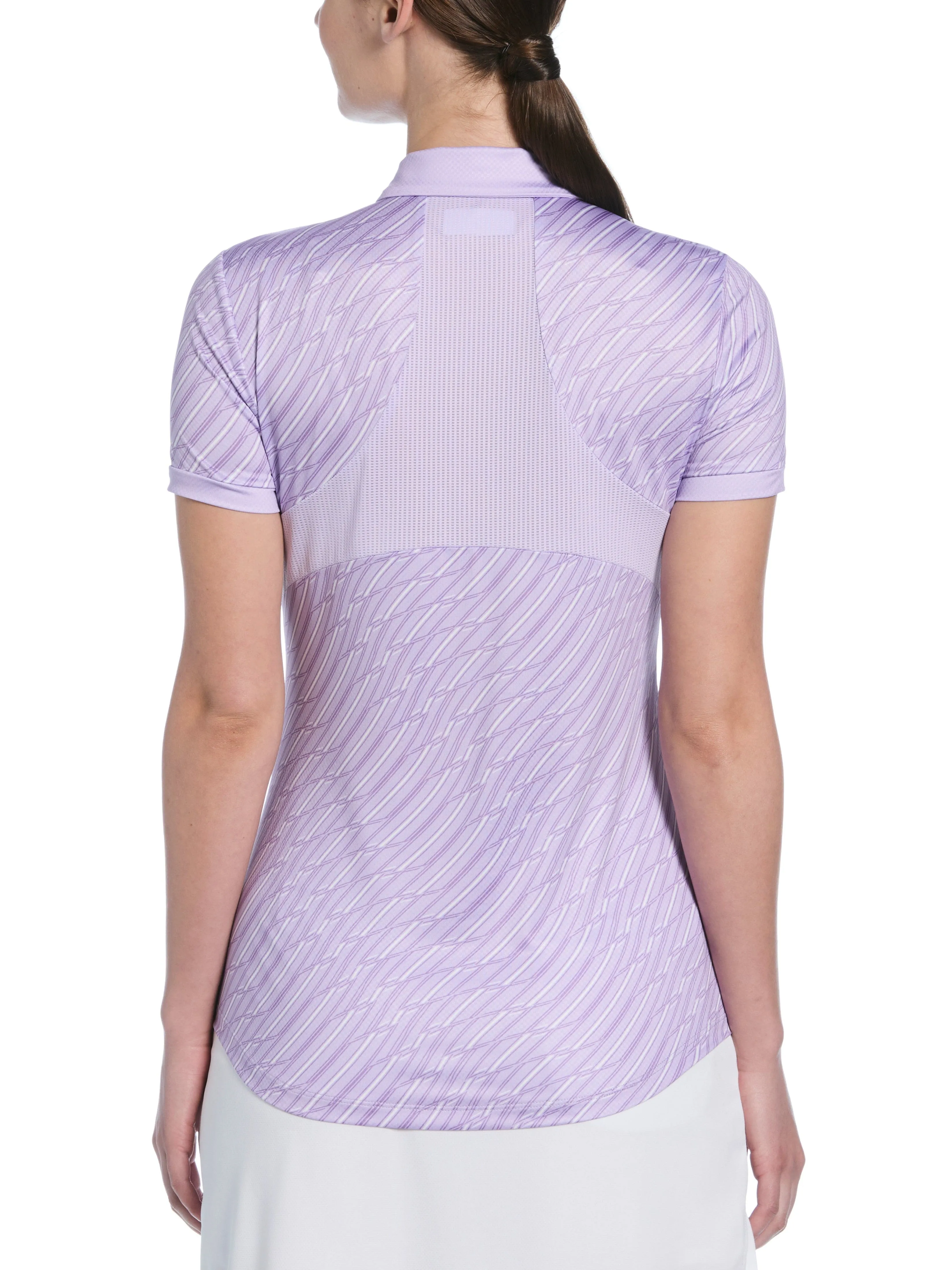 Women's Wave Stripe Polo