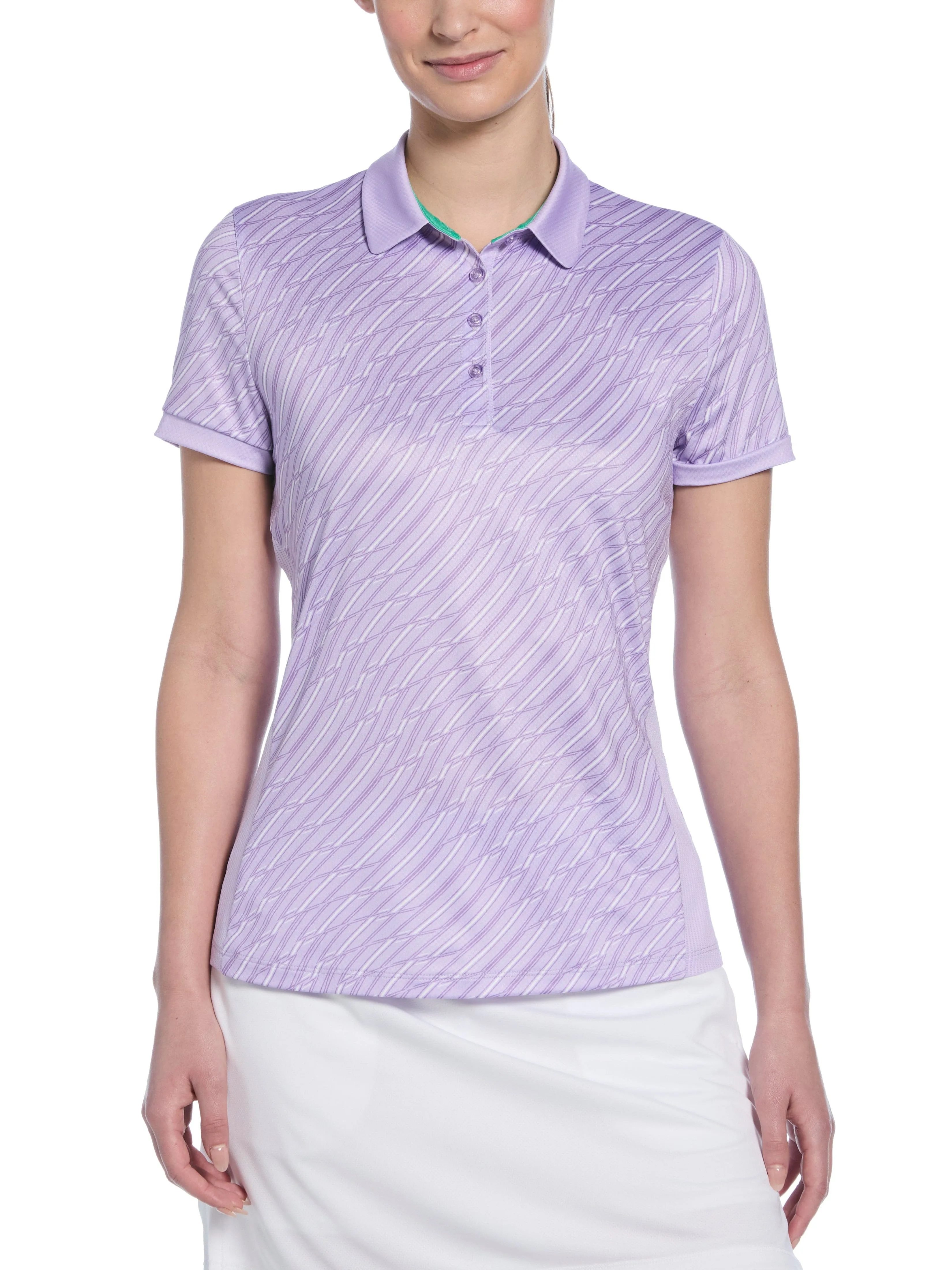 Women's Wave Stripe Polo