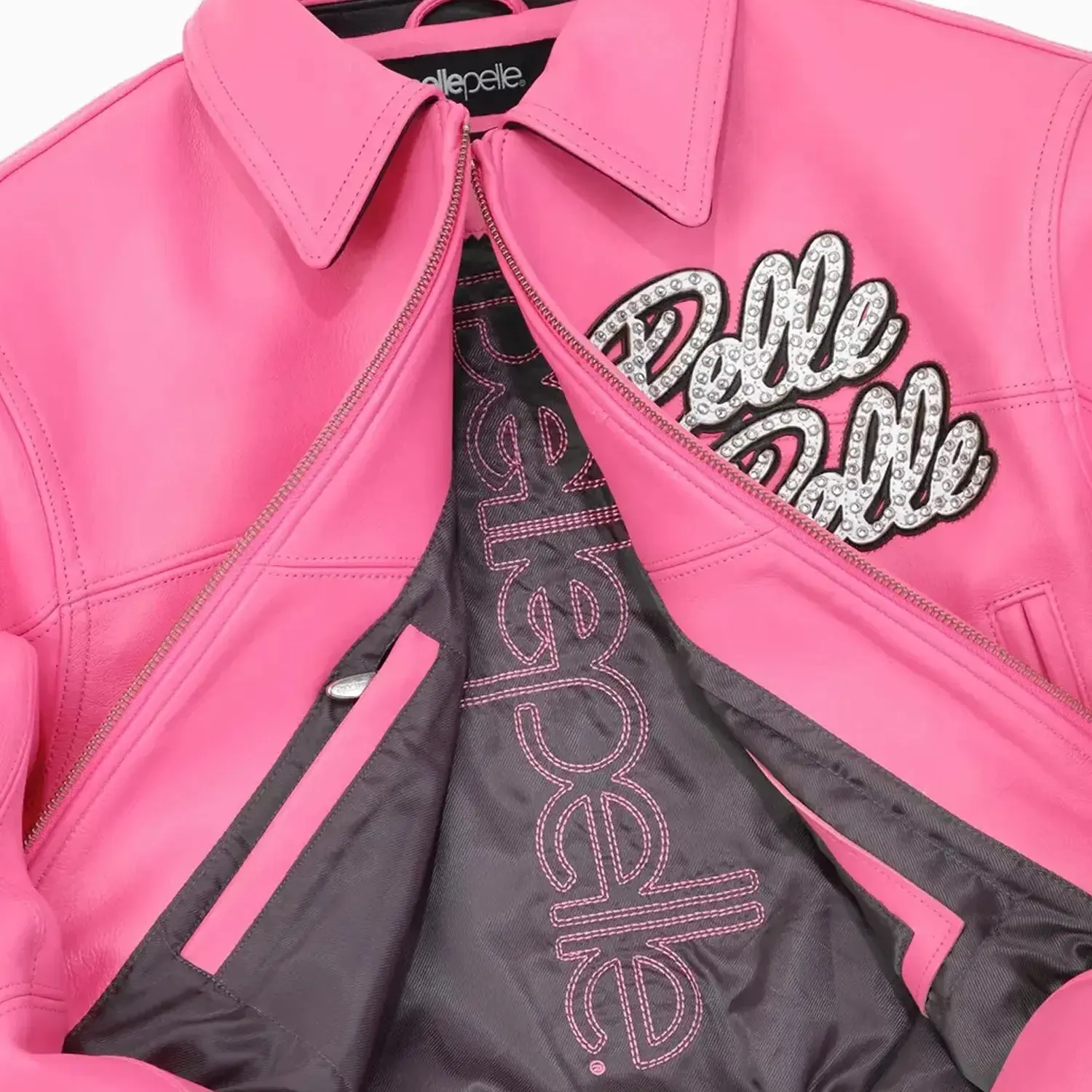 Women's World Famous Soda Club Leather Jacket