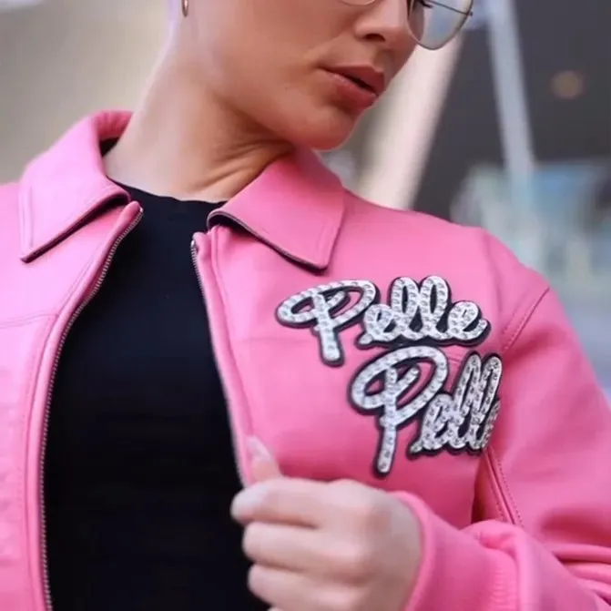 Women's World Famous Soda Club Leather Jacket