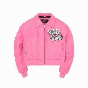 Women's World Famous Soda Club Leather Jacket