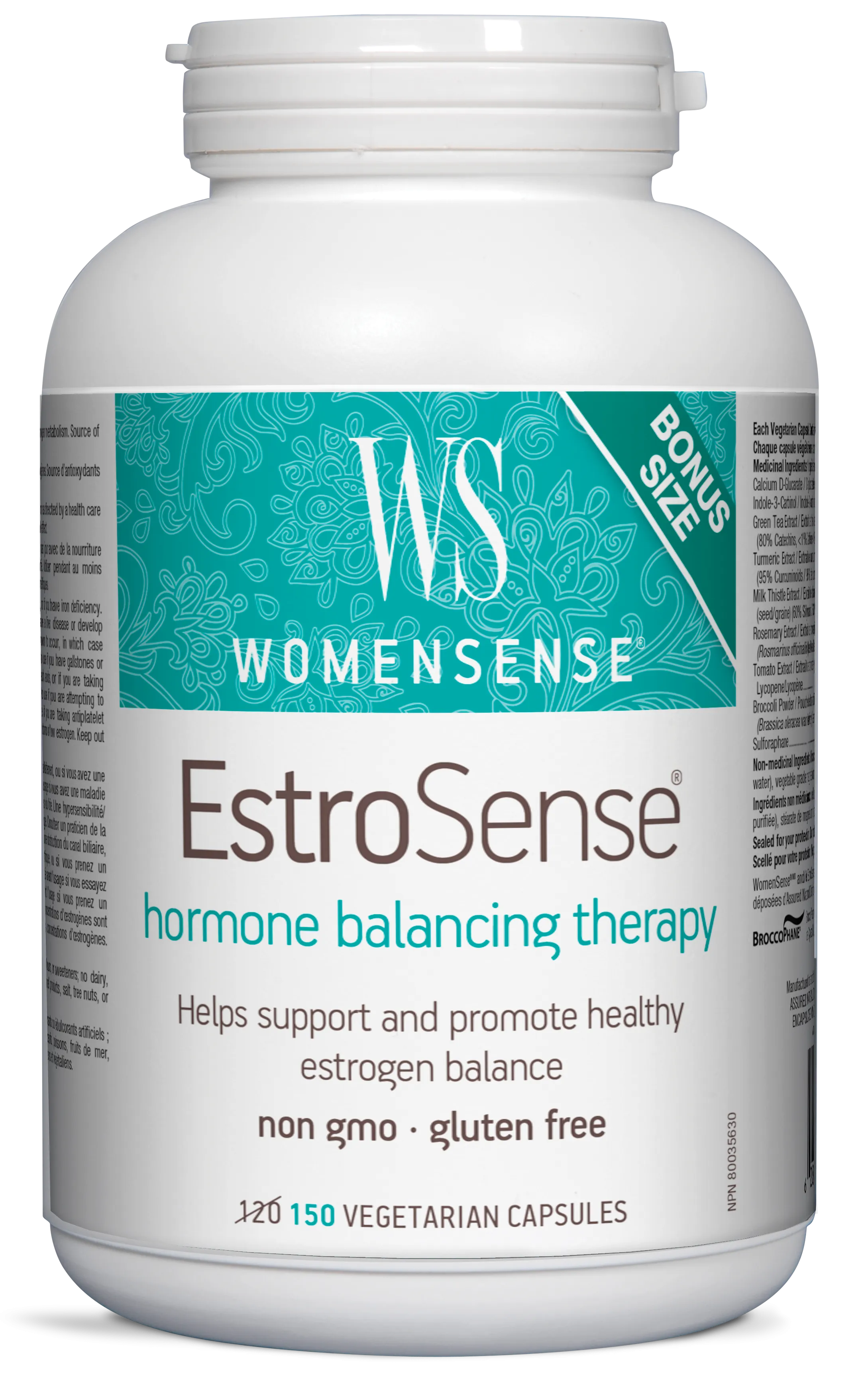 WomenSense EstroSense 150 Bonus Vegetarian Capsules