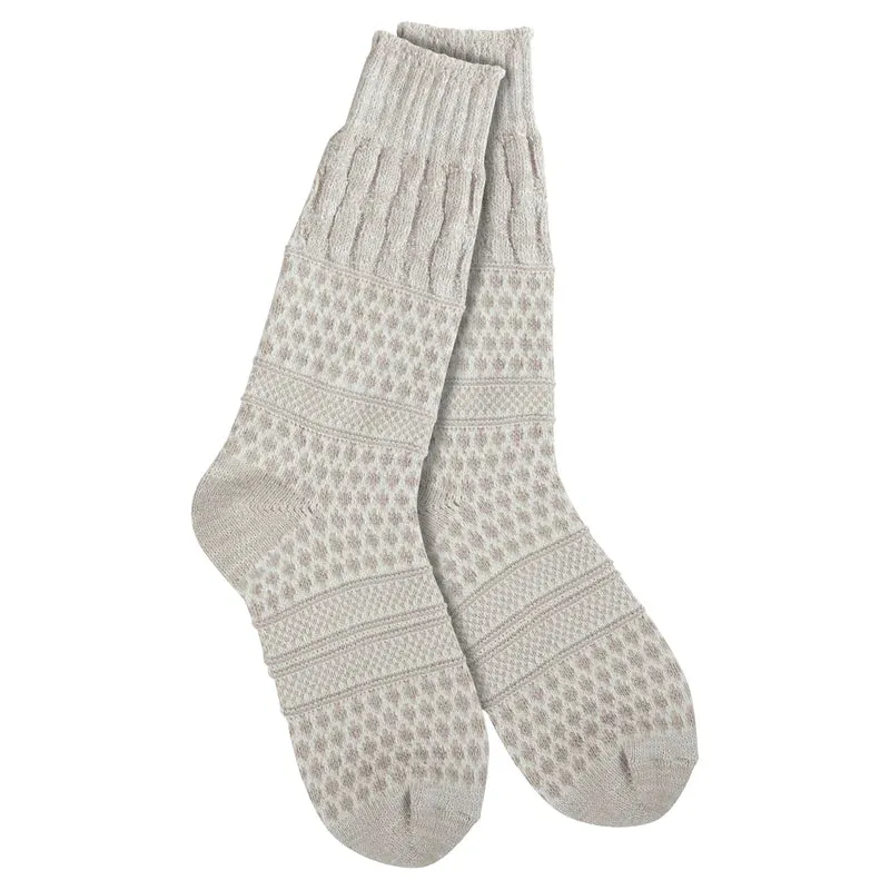 World's Softest Socks - Weekend Gallery Textured Crew