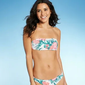 Xhilaration Women's Textured Bandeau Bikini Top