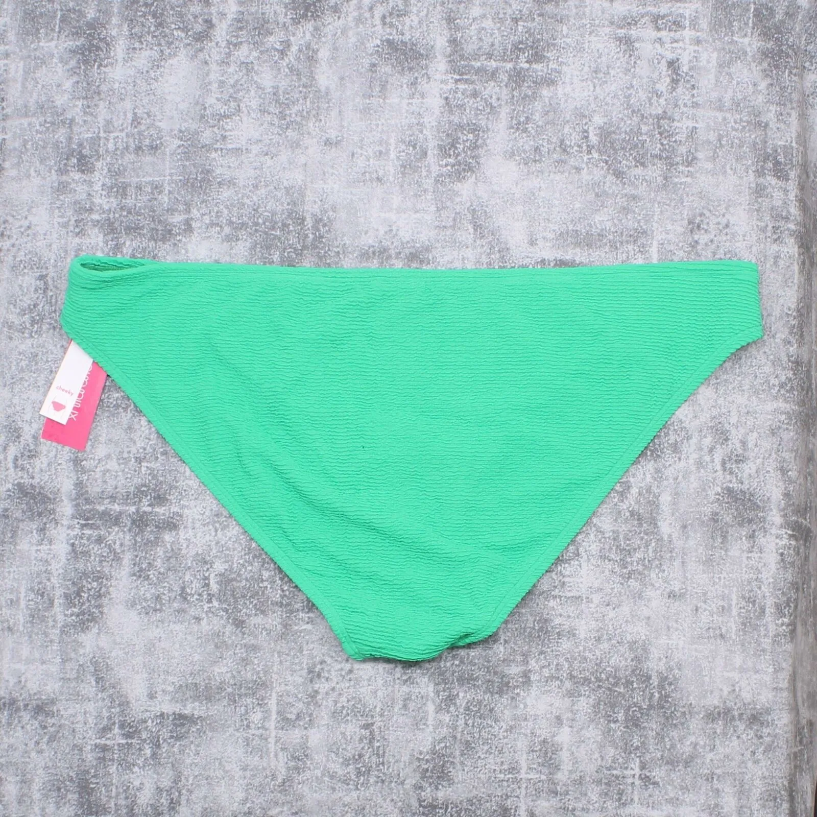 Xhilaration Women's Textured Cheeky Hipster Bikini Bottom