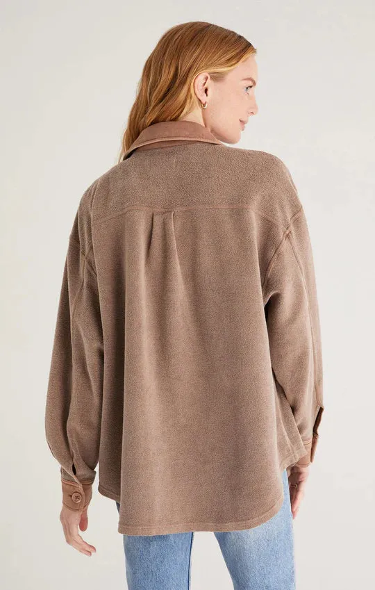 Z Supply Austen Washed Shirt Jacket