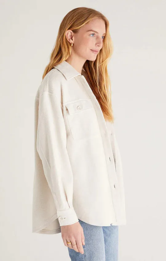 Z Supply Austen Washed Shirt Jacket