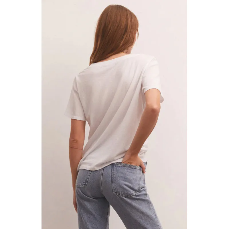 Z Supply Girlfriend V-Neck Tee
