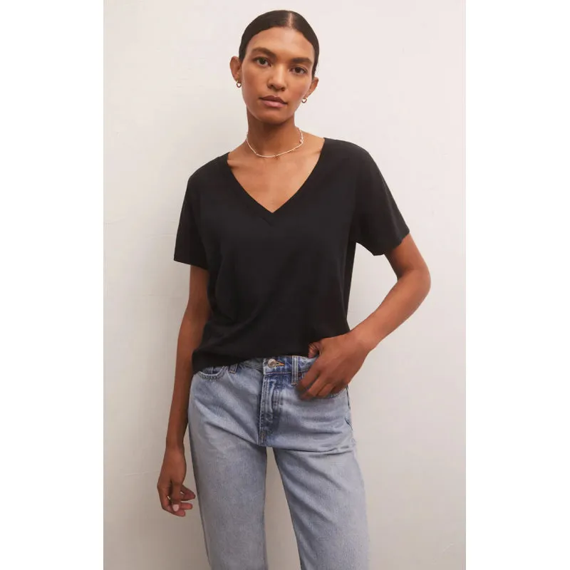 Z Supply Girlfriend V-Neck Tee
