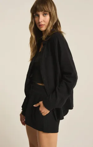 Z Supply Kaili Button Up Gauze Top
