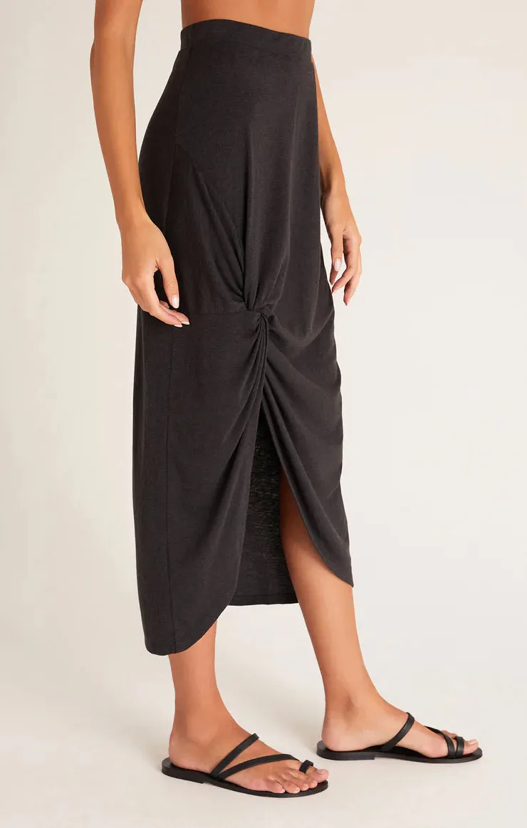 Z Supply Sabina Triblend Knot Skirt