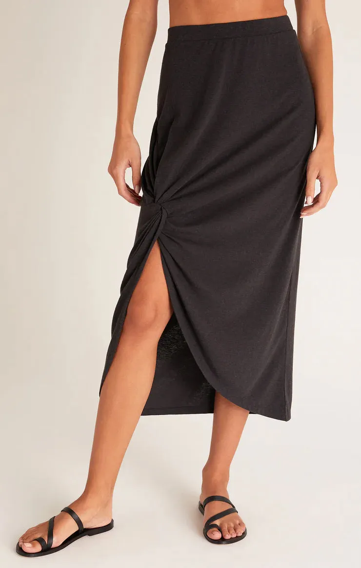 Z Supply Sabina Triblend Knot Skirt