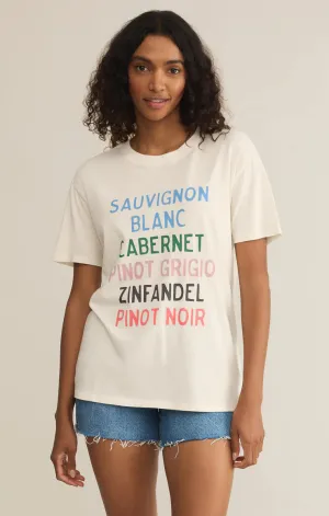 Z SUPPLY- WOMEN'S VINO BOYFRIEND TEE
