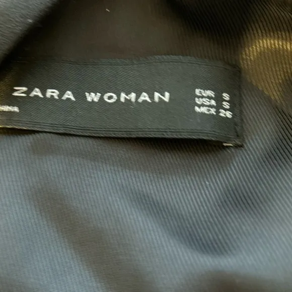 Zara Woman Blazer Black Size S Basic Jacket Business Wear